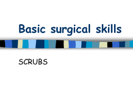 Basic surgical skills - Enterinio maitinimo centras