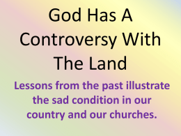 The Great Controversy - Simple Bible Studies