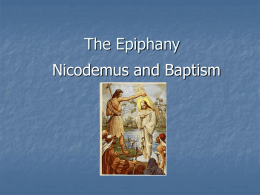 The Epiphany - Coptic Orthodox Diocese of the Southern