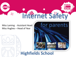 Learning Online? - Highfields School
