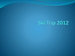 Ski Trip 2006 - Hanley Castle High School