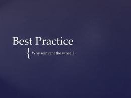 Best Practice - Southern Oregon University