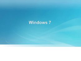 Windows 7 - Aaron Tiensivu's Blog
