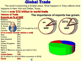 Chapter 37 - International Trade
