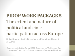 Pidop presentation (name