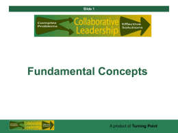 Powerpoint Slides - Collaborative Leadership
