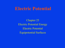 Lecture 5 : Potential