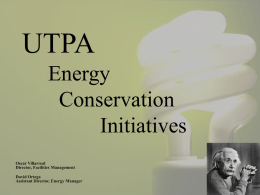 Energy Conservation Commitee