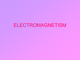 ELECTROMAGNETISM - Ste. Genevieve R