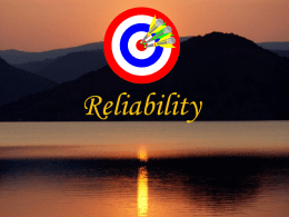 Reliability and Validity - Portail Orange Mauritius