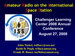 Challenger Learning Center 2008 Anual Conf