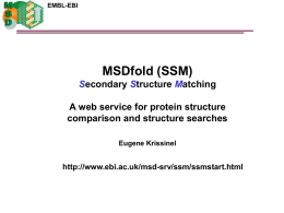 Macromolecular Structure Database group