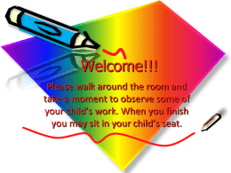 Welcome to First Grade! - Hackettstown School District