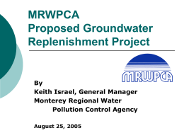 MPWMD TOWN HALL MEETING--AUG 25, 2005-