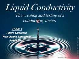 Liquid Conductivity - Welcome to Educational Equity