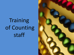Training of Counting staff - Chief Electoral Officer, Kerala
