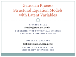 Gaussian Process Structural Equation Models with Latent