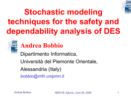 Stochastic models and methods for the safety and