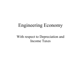 Introduction to Engineering Economy