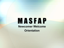 M A S F A P - Welcome | MASFAP