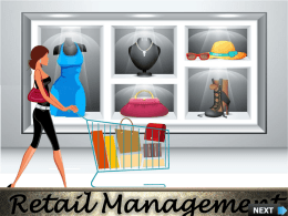 Retail-Management-Demo - Management Study Guide
