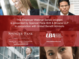 GINA Reshuffles the Deck: - United Benefit Advisors (UBA)