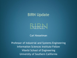 BIRN Update