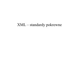 XML i nowoczesne technologie zarządzania treścią