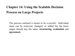 Chapter 14: Using the Scalable Decision Process on Large