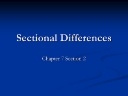 Sectional Differences - Sacred Heart Academy