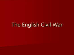 The English Civil War - Mr. Dana Gard's Blog