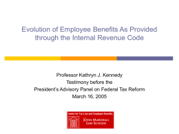 Employee Benefits Pension and Health Benefits