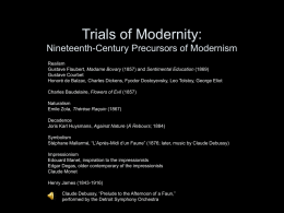 Trials of Modernity: Nineteenth