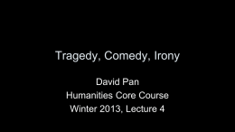 Faust Lec 4 - Humanities Core Course