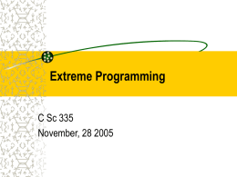 Essence of Extreme Programming