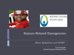 Sudden Unexpected Death in Epilepsy (SUDEP)
