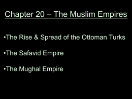 The Early Ottoman Empire
