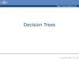###Decision Trees - PowerPoint Presentation