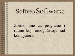 Softver(Software)