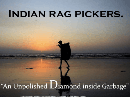 Indian rag pickers