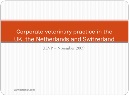 UK corporate veterinary practices
