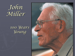 John Miller - American Bonanza Society