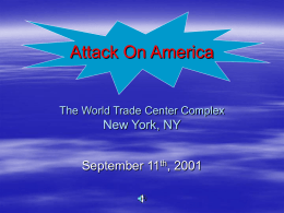 The World Trade Center Complex