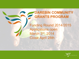 Climate Change Action - Sustainable Homes & Communities
