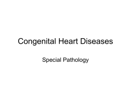 Congenital Heart Diseases - Institute of Physical Medicine