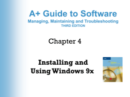 A+ Guide to Managing and Troubleshooting Software 2e
