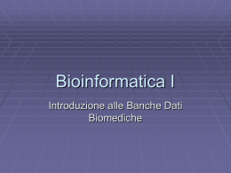 Bioinformatica