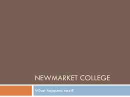 Newmarket College