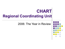 CHART Regional Coordinating Unit