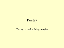 Poetry - CHM Online
